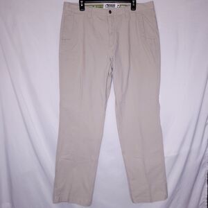 Mountain Khakis All Mountain Pants Mens 38x34 Organic Cotton Relaxed Fit